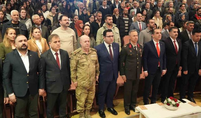 Iğdır'da İstiklal Marşı'nın kabulünün 105. yılı törenle anıldı