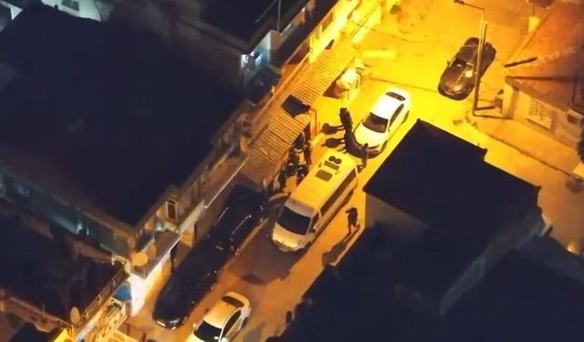 İzmir'de silah ve uyuşturucu operasyonu: 2 gözaltı