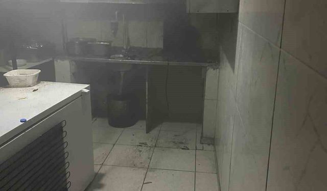Kurtalan'da yemek işletmesinde yangın