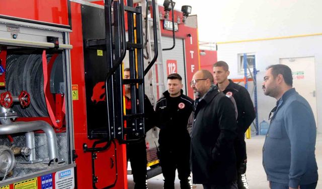 Kütahya OSB İtfaiyesi'ne yeni araç takviyesi