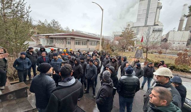 Maaşları ödenmeyen termik santral işçileri Ramazan ayında mağdur oldu