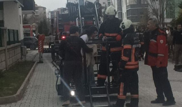 Malatya'da spor salonunda yangın