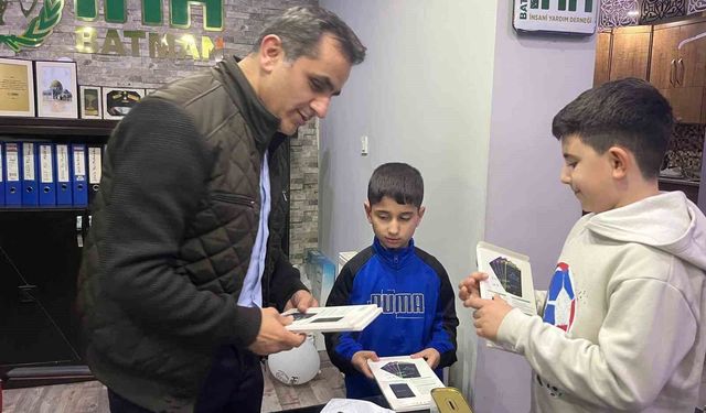 Minik yüreklerden yürek ısıtan çalışma