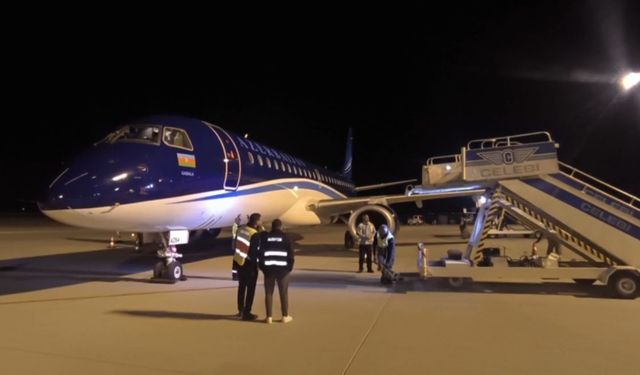 Nahçıvan havalimanı yeniden uçuşlara açıldı