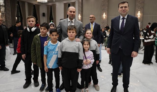 Niğde'de Gönül Sofraları yetim çocuklar için kuruldu