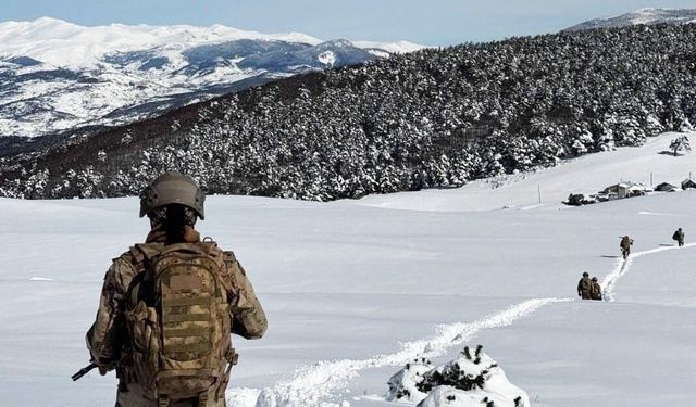 Ordu'da jandarmadan çığda arama kurtarma tatbikatı