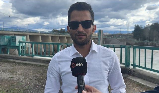 Osmaniye'de yağışlar sonrası Ceyhan nehri coştu