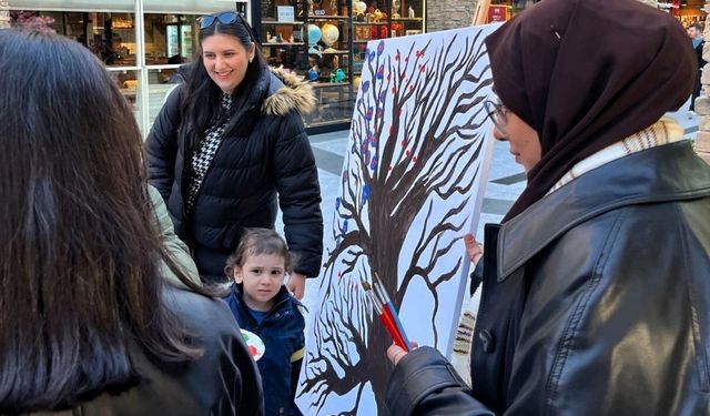 Sakaryalı kadınlar tuval başında buluştu