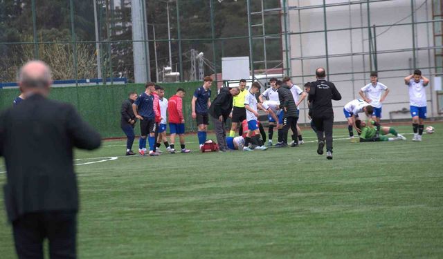 Sakatlanan takım arkadaşlarına üzüldüler, oyuna devam edemediler