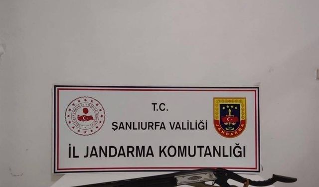 Şanlıurfa'da 3 adet ruhsatsız silah ele geçirildi: 3 gözaltı
