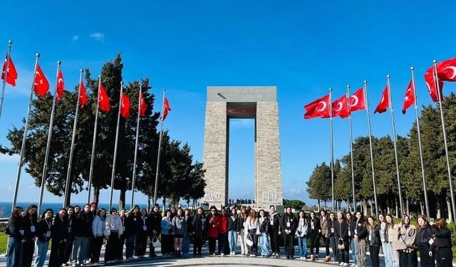 Sinoplu öğrenciler Çanakkale ruhunu yerinde yaşadı