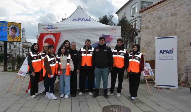 Sinop'ta afet bilinci seferberliği