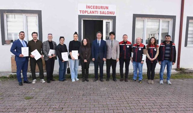 Sinop'ta 'Tıbbi ve Aromatik Bitkiler Kursu' tamamlandı