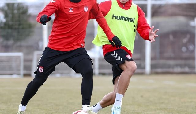 Sivasspor'da Ankara Keçiörengücü maçı hazırlıkları sürüyor