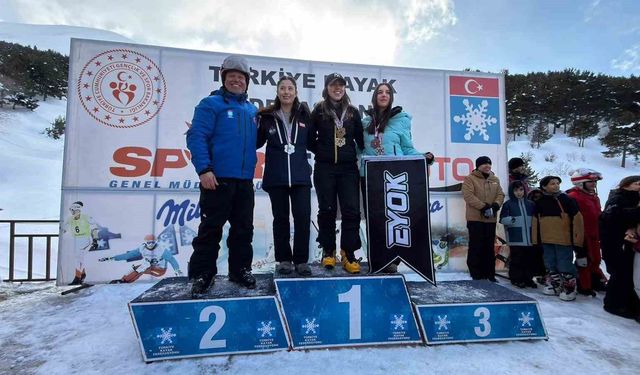 Snowboard Türkiye Şampiyonası'na Kayseri damgası