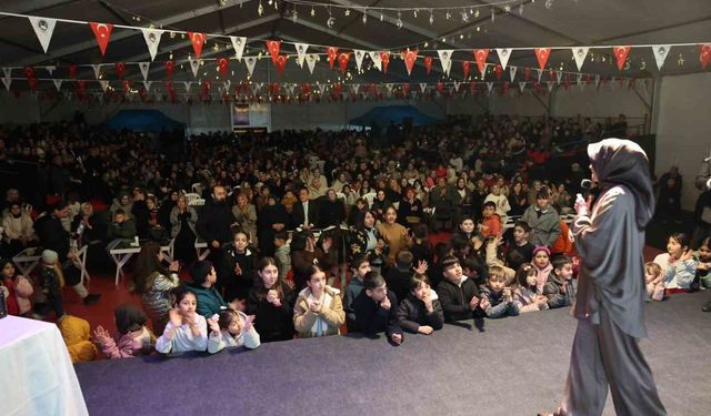 Sungurlu Belediyesi Ramazan etkinlikleri çadırına yoğun ilgi