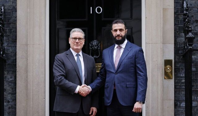 Suriye Devlet Başkanı eş-Şara'dan İngiltere'ye ilk resmi ziyaret