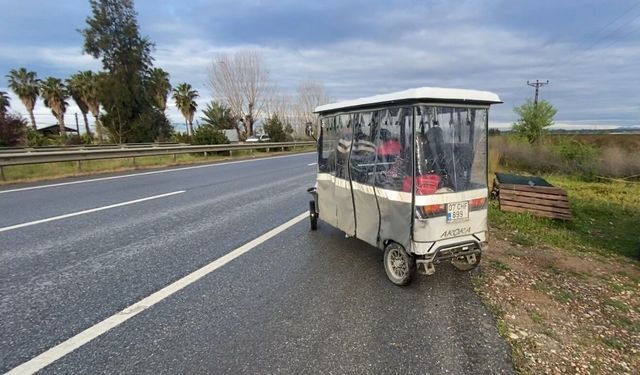 Taşımalı eğitimde servis ihalesine giren olmadı, traktör ve motosikletler okul servisi oldu