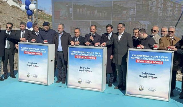 Tokat'ta kentsel dönüşümün temelleri atıldı