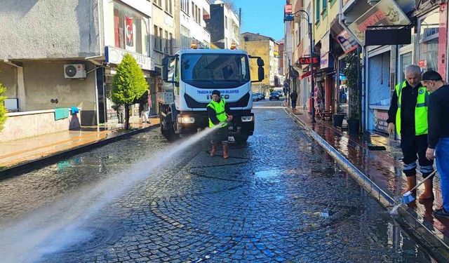 Trabzon'da bayram temizliği
