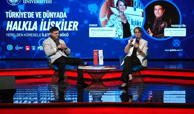 TÜHİD Başkanı İpek Özgüden Özen, İstanbul Gelişim Üniversitesi'nde halkla ilişkilerin geleceğini anlattı