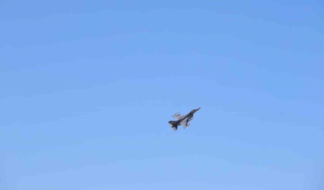 Türkiye'nin gönderdiği F-16'lar KKTC'de