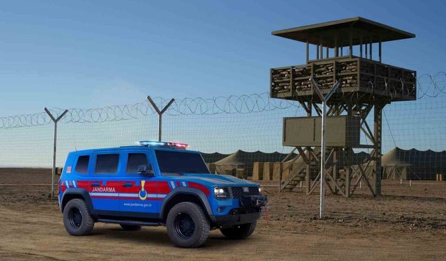 Türkiye'nin ilk yerli ve milli doğuştan zırhlı aracı olan TULGA 4x4'ün Jandarmaya teslimatları başladı