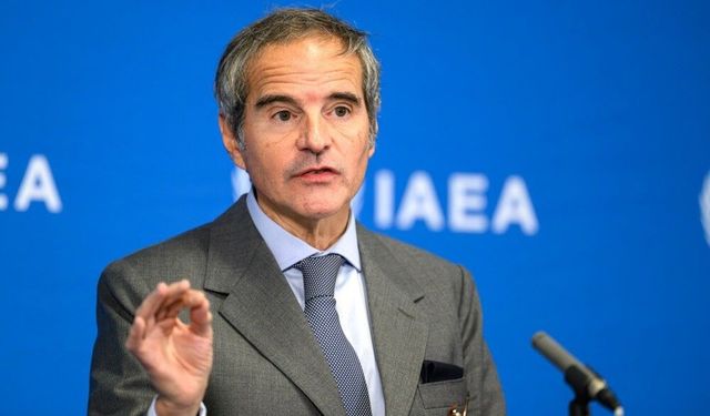 UAEA Başkanı Grossi: 'İsfahan'da 200 kilogramdan biraz fazla yüzde 60 oranında zenginleştirilmiş uranyum olduğunu düşünüyoruz'