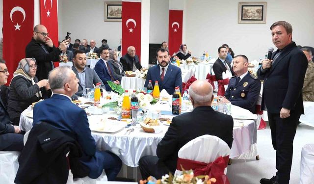 Vali Aydoğdu, Erzincan'da şehit aileleri ve gazilerle iftarda buluştu