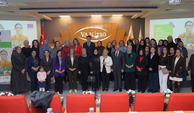 Van'da 'Kadın Çiftçiler Sürdürülebilir Gelecek İçin Buluşuyor Programı' düzenlendi