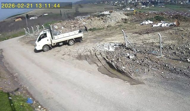 Yalova'da kaçak moloz dökümüne fotokapanlı ceza