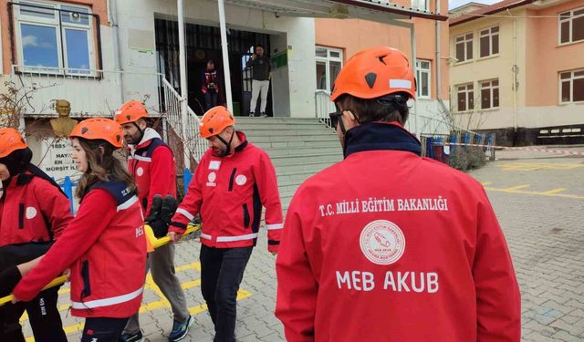 Yozgat'ta 441 kişinin katıldığı tatbikat düzenlendi