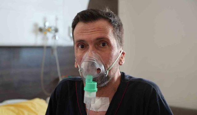 'Yüzde 10 yaşama hakkın kaldı' denilen KOAH hastası yeniden nefes aldı