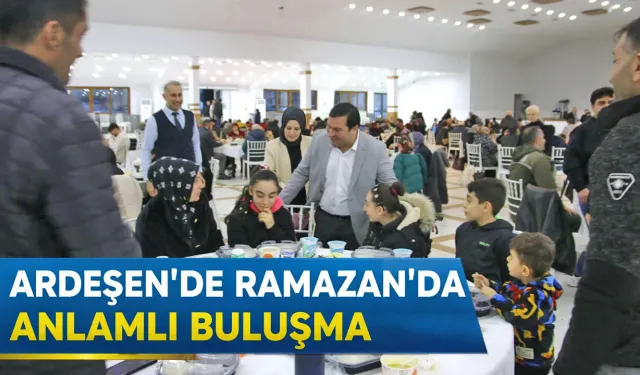 Ardeşen’de Yetim Çocuklara Gönül Sofrası