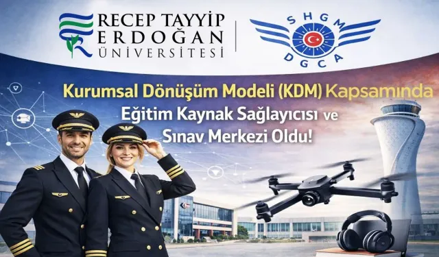 RTEÜ Sivil Havacılıkta  EKS Yetkisi Aldı