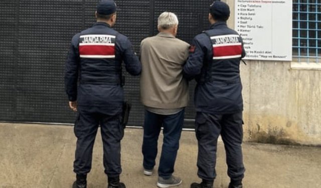 34,5 yıl hapisle aranan şahıs jandarmadan kaçamadı