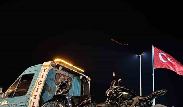 Abartı egzozla çevreye rahatsızlık veren iki motosiklete 180 bin lira ceza