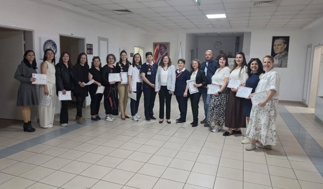 ADÜ Hastanesi'nde ameliyathane hemşirelerine sertifikalı eğitim