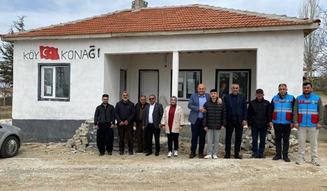 Ağaçören ilçesinin 21 kilometrelik içme suyu hattı yenilendi