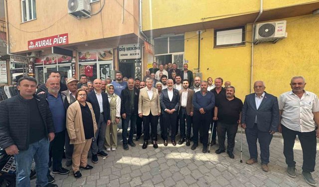 AK Parti Denizli'de saha çalışmalarına hız kesmeden devam ediyor
