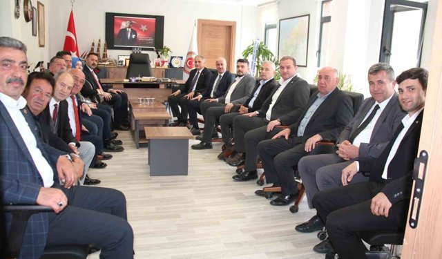AK Parti heyetinden Karaveli'ye ziyaret