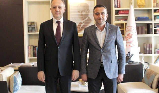 Akçadağ'da mesire alanı projesi için önemli görüşme