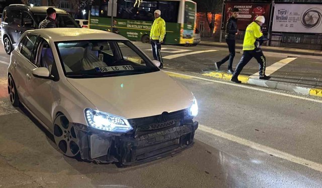 Aksaray'da helezon yayları kesik 3 araca toplam 15 bin lira ceza