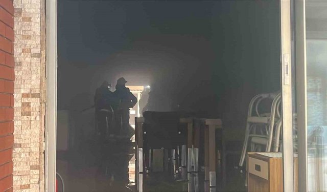 Alanya'da tadilattaki otelde çıkan yangın korkuttu