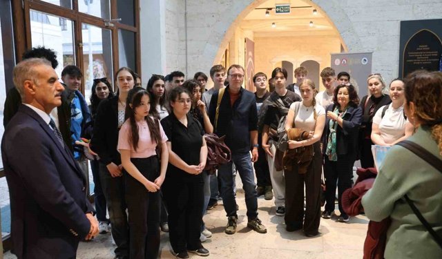 Alman öğrenciler ahilik kültürünü Kırşehir'de tanıdı