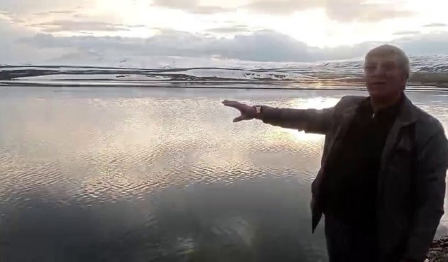 Aras Nehri baharla birlikte coştu