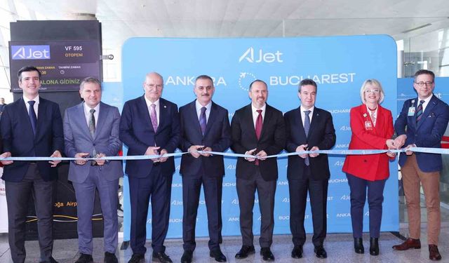 ATO Başkanı Baran: '(Ankara'dan Bükreş'e direkt uçuş) Bu yeni hatla birlikte Ankara Esenboğa'dan 28 ülkeye direkt ulaşabiliyoruz'