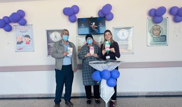 Babaeski Devlet Hastanesi'nde Kanser Haftası farkındalığı