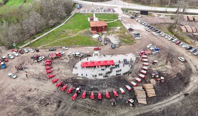 Bartın'da orman yangınları ile mücadele hazırlıkları tamamlanıyor