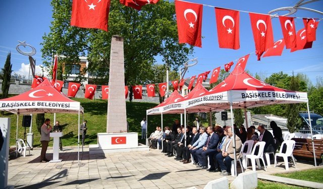 Başiskele'de Birinci Dünya Savaşı şehidi Hüseyin Kaptan ve ailesi anıldı